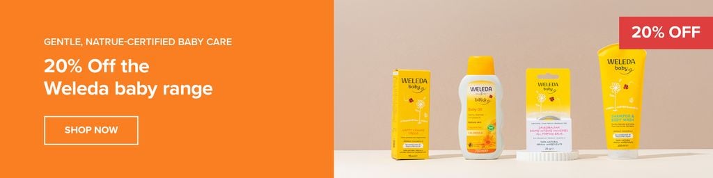 20% Off Weleda Baby Range 